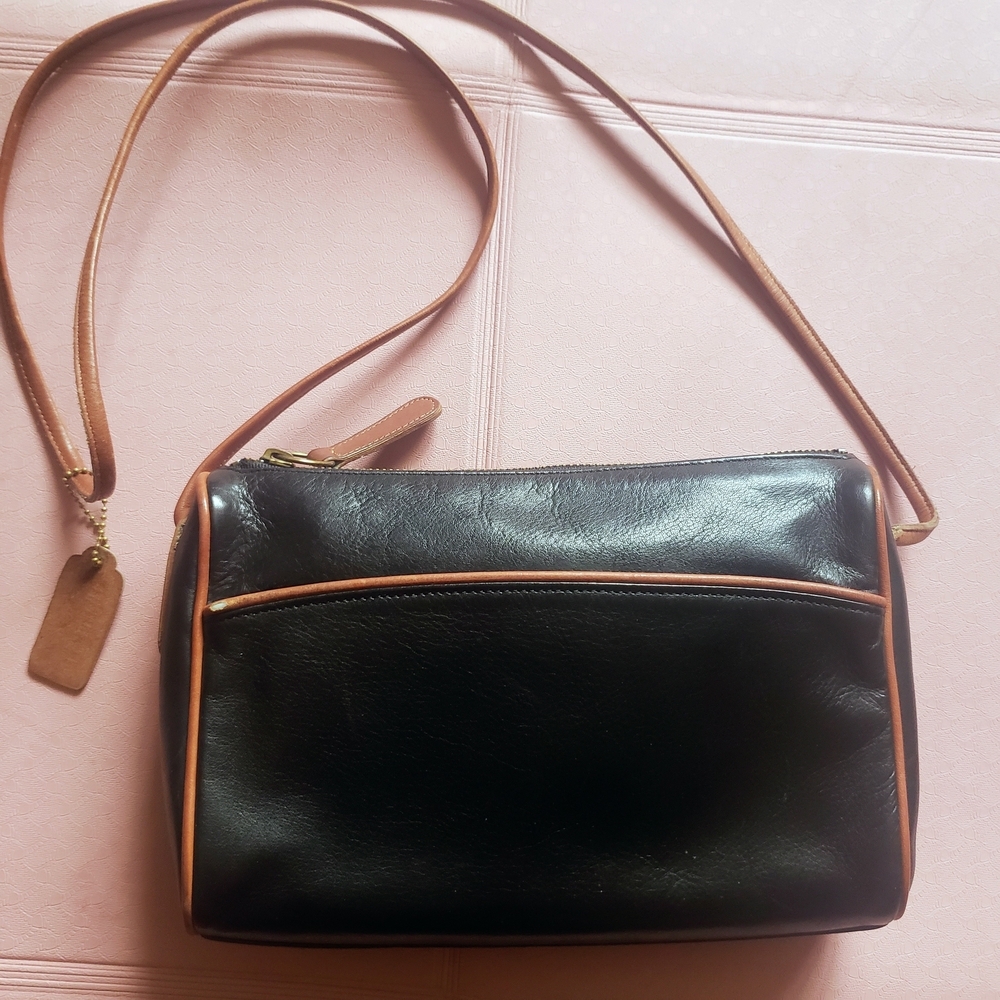 Coach Vintage Slim Zip Spectator Crossbody Bag 90s